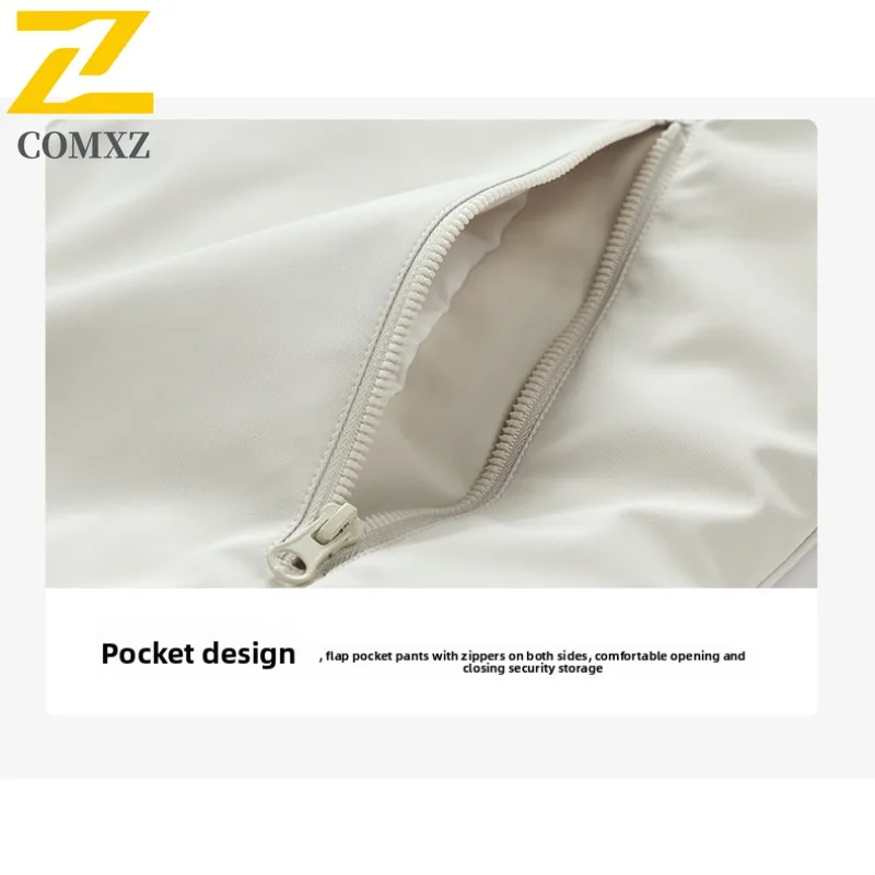 COMXZ 2025 Men Hooded Fashion Waterproof Cotton Jacket Casual Streetwear Winter for Men Outdoor Sport Workwear Warm Tactics Coat