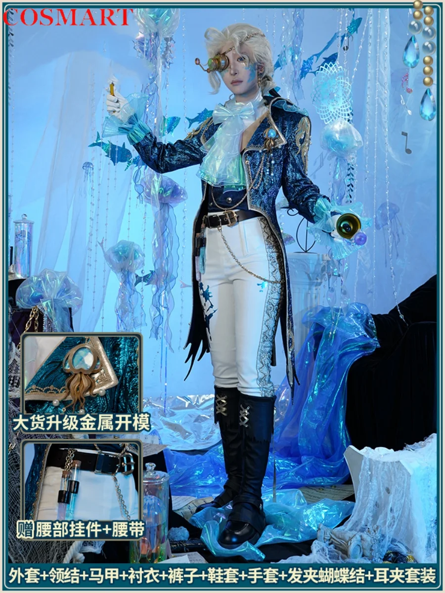 

Identity V Frederick Kreiburg Men Subdue Cosplay Costume Cos Game Anime Party Uniform Hallowen Play Role Clothes Clothing