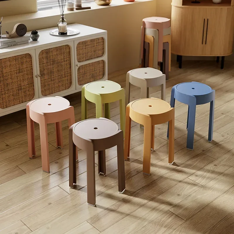 

Relax Floor Foot Stool Adults Shoes Changing Leisure Portable Stool Storage Nordic Sillas Para Comedor Small Space Furniture