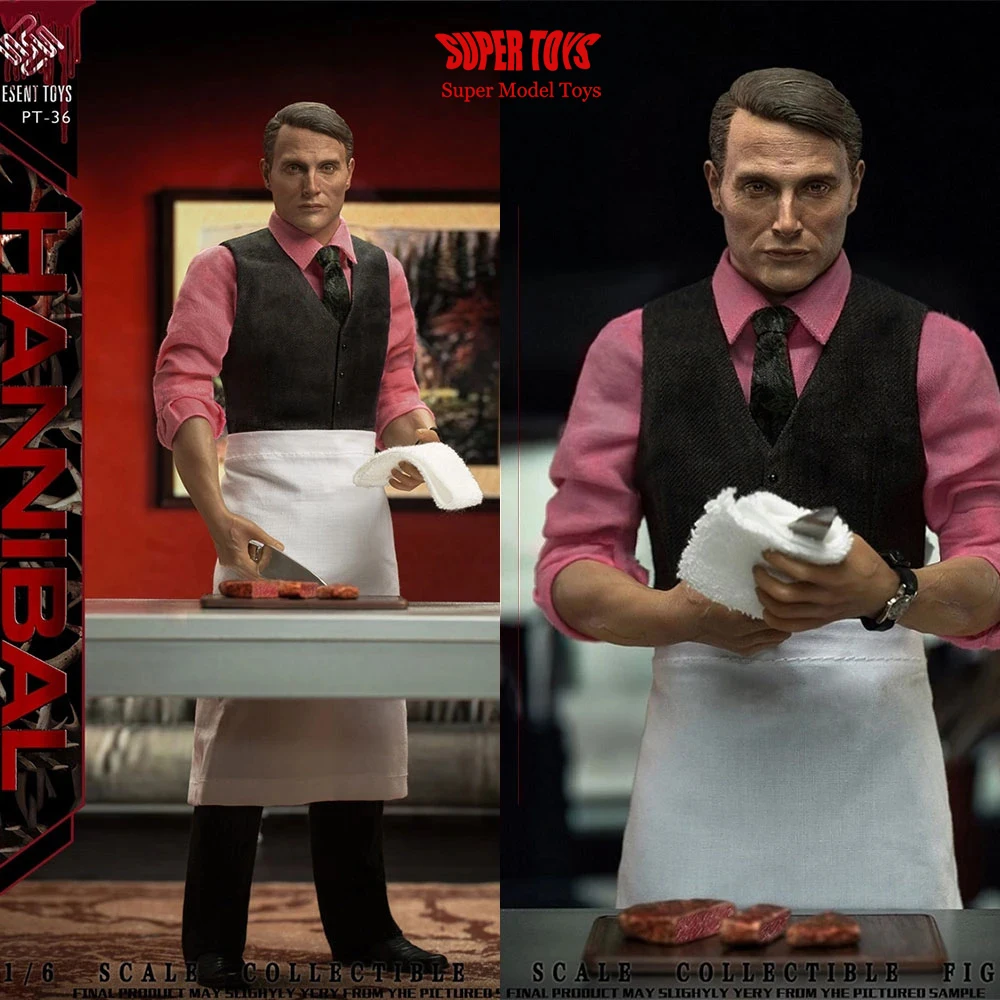 

In Stock PRESENT TOYS PT-sp36 1/6 Scale Collectible Hannibal Mads Mikkelsen 12 inches Male Soldier Full Set Action Figure Model