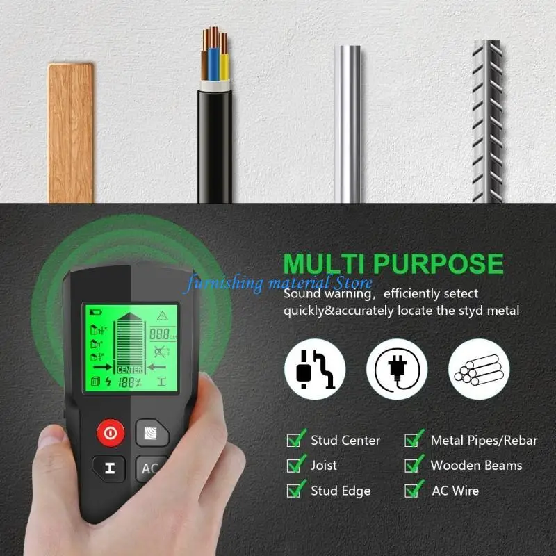 

Y5GD Electronic Studs Detector for Wood Metal Studs Detection Portable Wall Detector