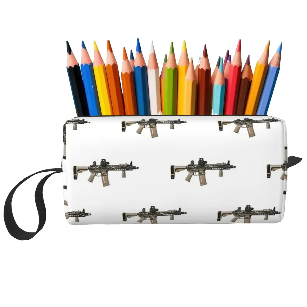 AR-15 Tan Camo Gun Beyaz Kalem - Tan Stationery & Office Supply incelemesi ve fiyatı