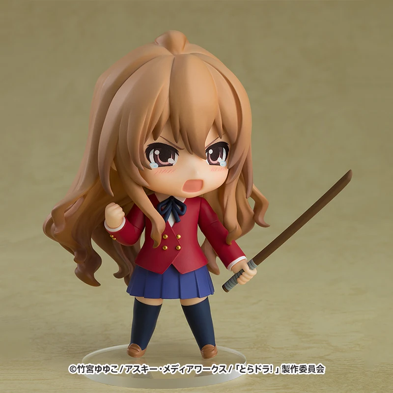 In Stock Original Good Smile Nendoroid GSC 2523 Aisaka Taiga 2.0 10CM Anime Figure Model Collectible Action Toys Gifts