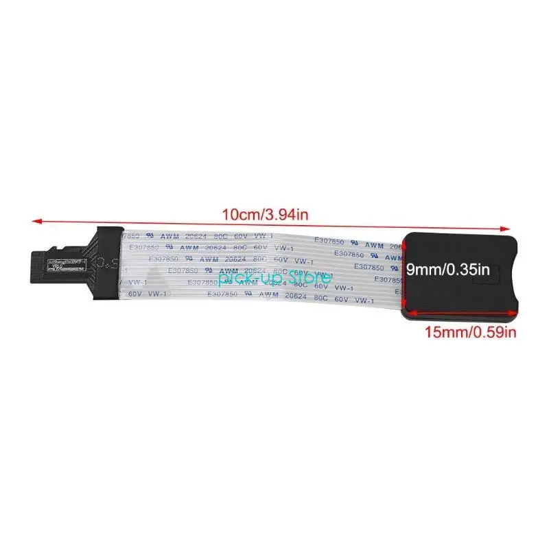 

Q5WA TF Male To Female Flexible Extension Adapter Cable For Phone GPS Wire Connector for Windows 10 for Key