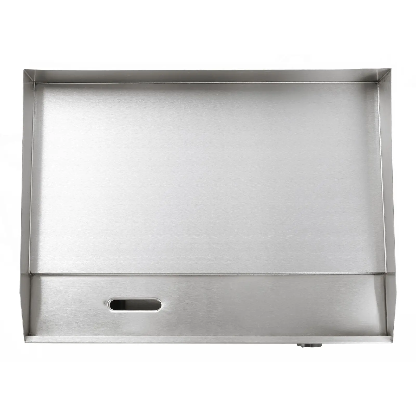 Commercial Electric Griddle, 21 x 11.8 inch, 1750W, 122-570 Fahrenheit Adjustable Temp Control, Stainless Steel Countertop Flat