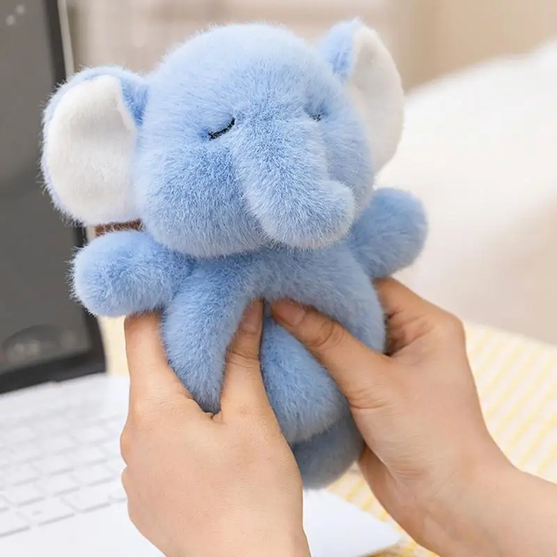 

Cartoon Panda Plush Toy 19cm Children Office Companion Animal Decors Piece