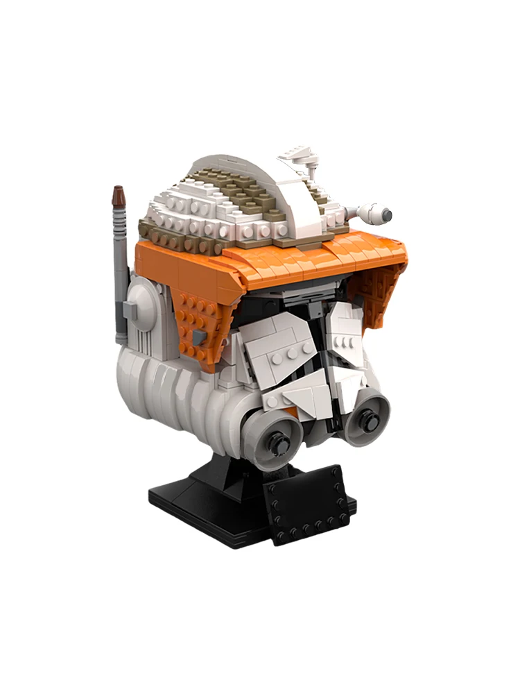 コマンダー・コーディ ヘルメット MOC ブロック、スペースウォーズ クローン・トルーパー CC-2224 アーマー、212大隊 大人向けファン向け