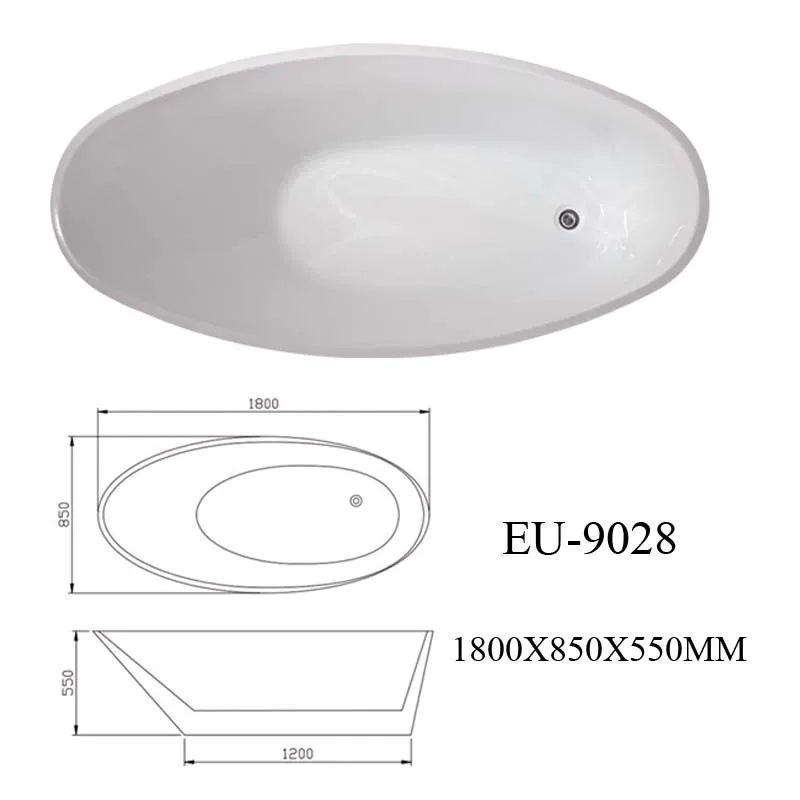 الحمام الاكريليك قائما بذاته الإنترنت المشاهير الغواصة فيلا الكبار نادي خاص لرسو السفن حمام حمام