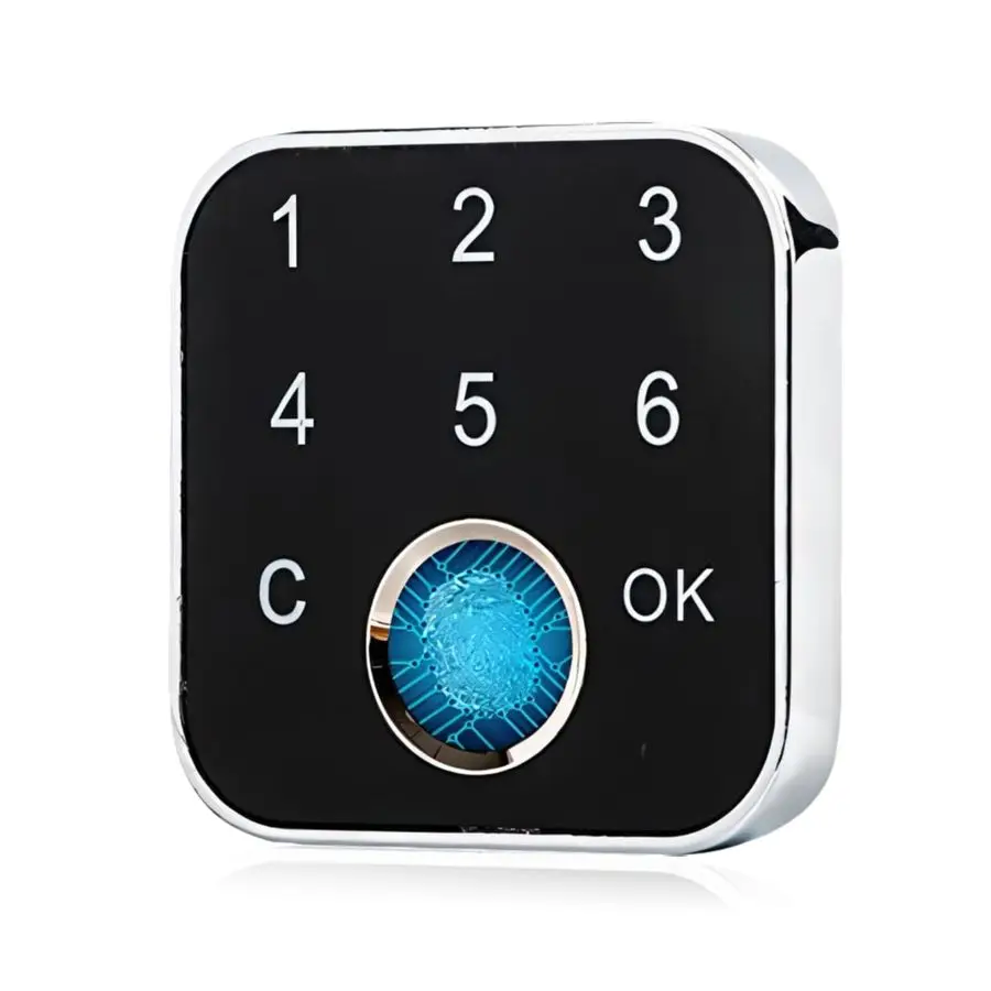 وقفل درج بكلمة مرور 2 في 1 قفل إلكتروني ذكي بدون مفتاح للخزائن وخزانة الملابس والصندوق