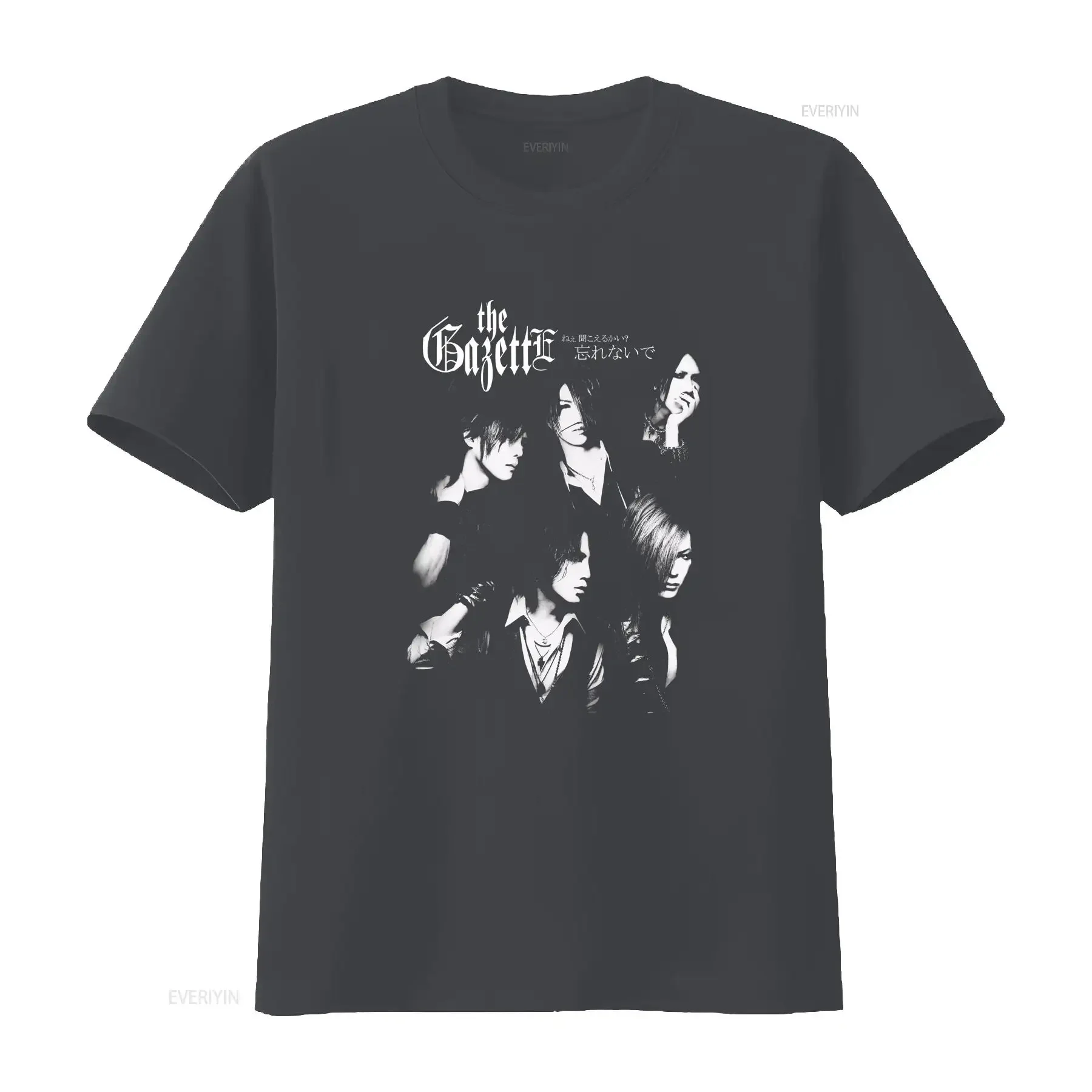 تي شيرت The Gazette Gazetto تي شيرت ياباني بصري kei قطن dtg تي شيرت عتيق مغسول أوم متعدد الاستخدامات ورسومات مريحة قابلة للتنفس