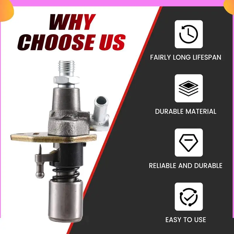 A23P 186F 燃料噴射ポンプ電磁弁なし 186 186F 10HP エンジンオイルポンプ耕運機アクセサリー