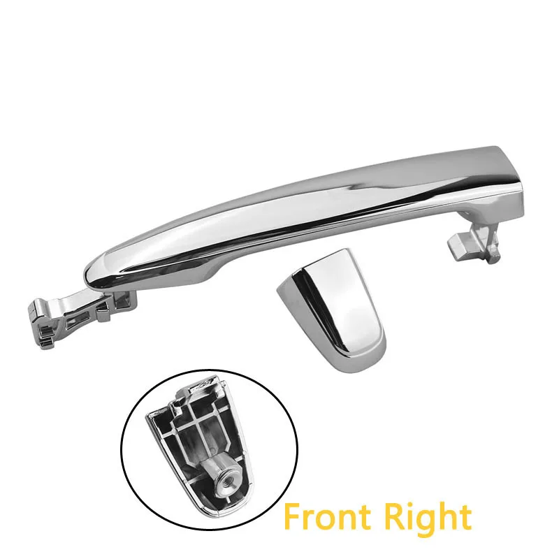 1Pc Door Handle Compatible with Toyota Camry 4Runner Highlander Avalon Tacoma Alphard Lexus RX350 RX330 RX400h