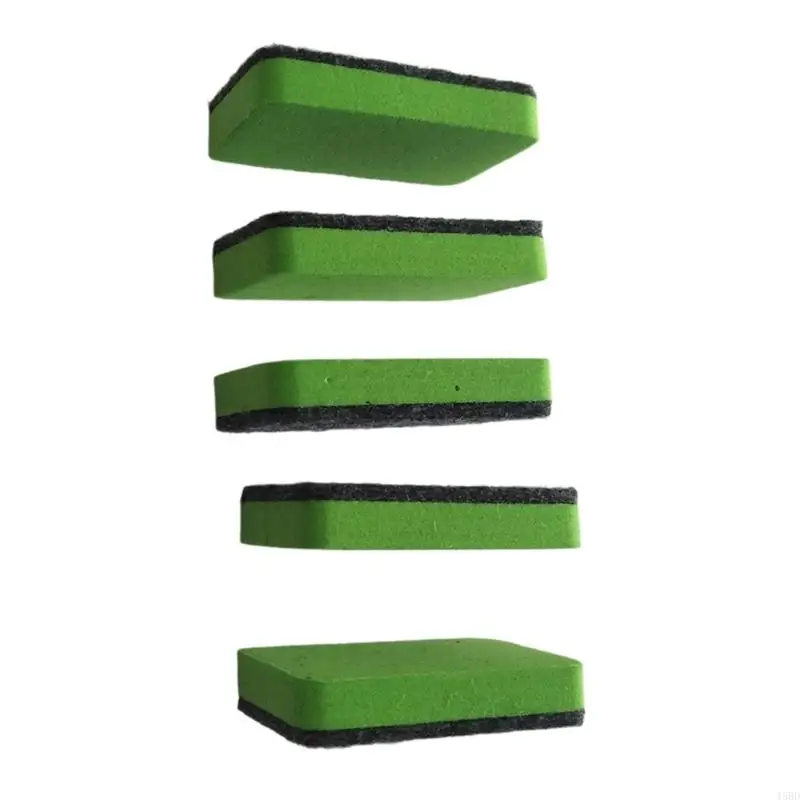 50 penghitungan penghapus papan tulis kecil dengan pembersih papan tulis yang terasa untuk