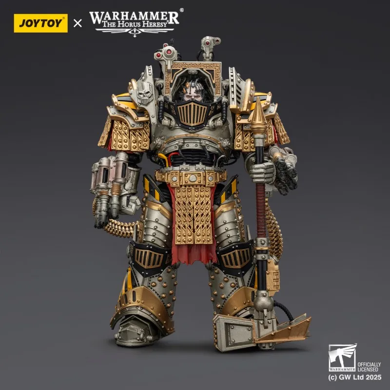 【Nowy produkt】JOYTOY Dark Source Warhammer 40K Iron Warriors Perturabo Primarch Legionu IV Figurka Akcji 1/18 Zabawka Przedsprzedaż
