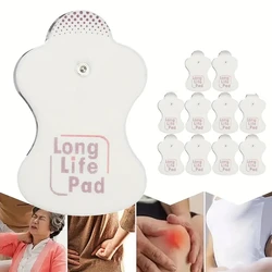 10pcs TENS Electrode Adhesive Gel Pads for Body Acupuncture Therapy Massager Slimming Therapeutic Pulse Stimulator Electro Stick