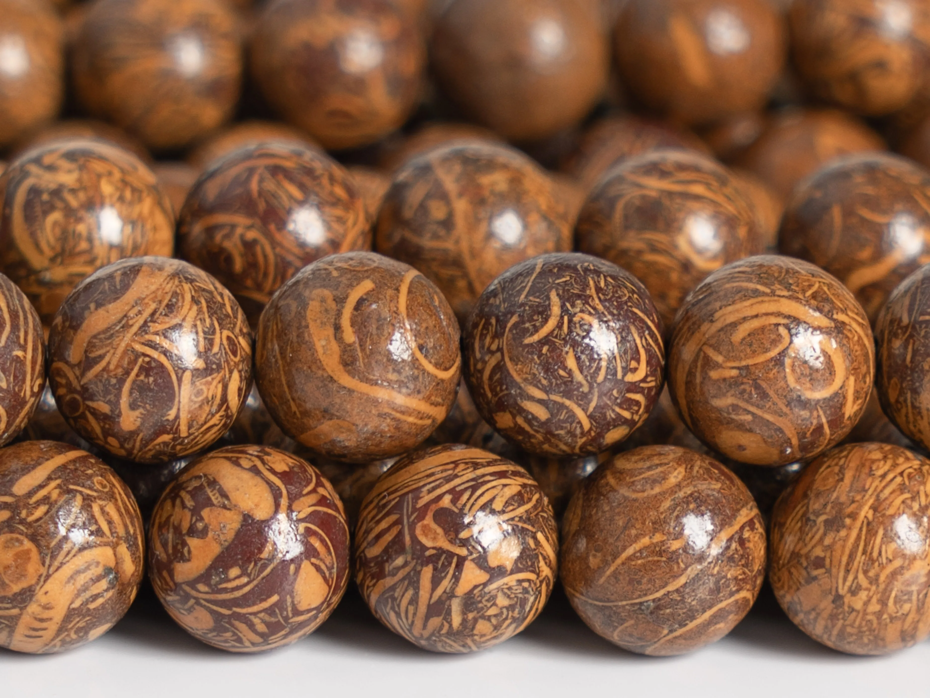 Brown Jade Beads Grade AAA Genuine Natural Gemstone Round Loose Beads 4MM 6MM 8MM 10MM for New Year Gift Jewelry Making