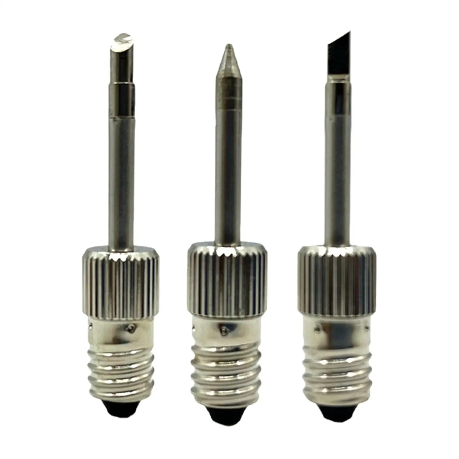 

Soldering Iron Tips Corrosion Resistant Cordless E10 Interface Battery Solder Welding Tips Electronic Soldering Tips for Tool