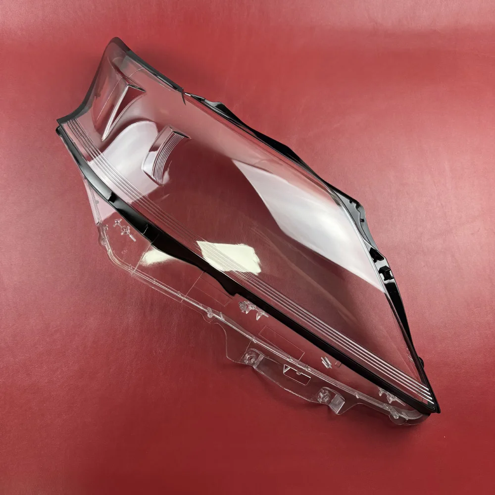 For Lexus RX RX270 RX350 RX450 2012 2013 2014 (Black Edge) Car Front Headlight Cover Lampshade Lampcover Caps Headlamp Shell