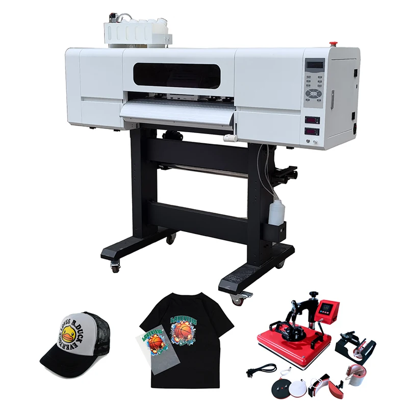 24 inch 40cm 60cm 70cm dual xp600 dtf printer dx5 dtf l1800 printer  for Any Fabric Canvas Bag Garment T-shirt Printing Machine