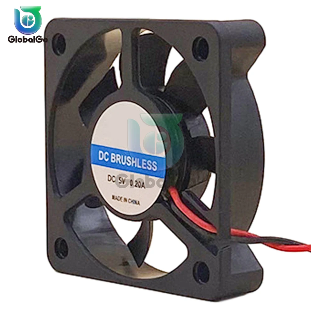 USB Blower Fan 5V 50mm Dual Ball Bearings Brushless DC Cooling 50mm Fan 5v 5010 50x50x10mm 2 Pin