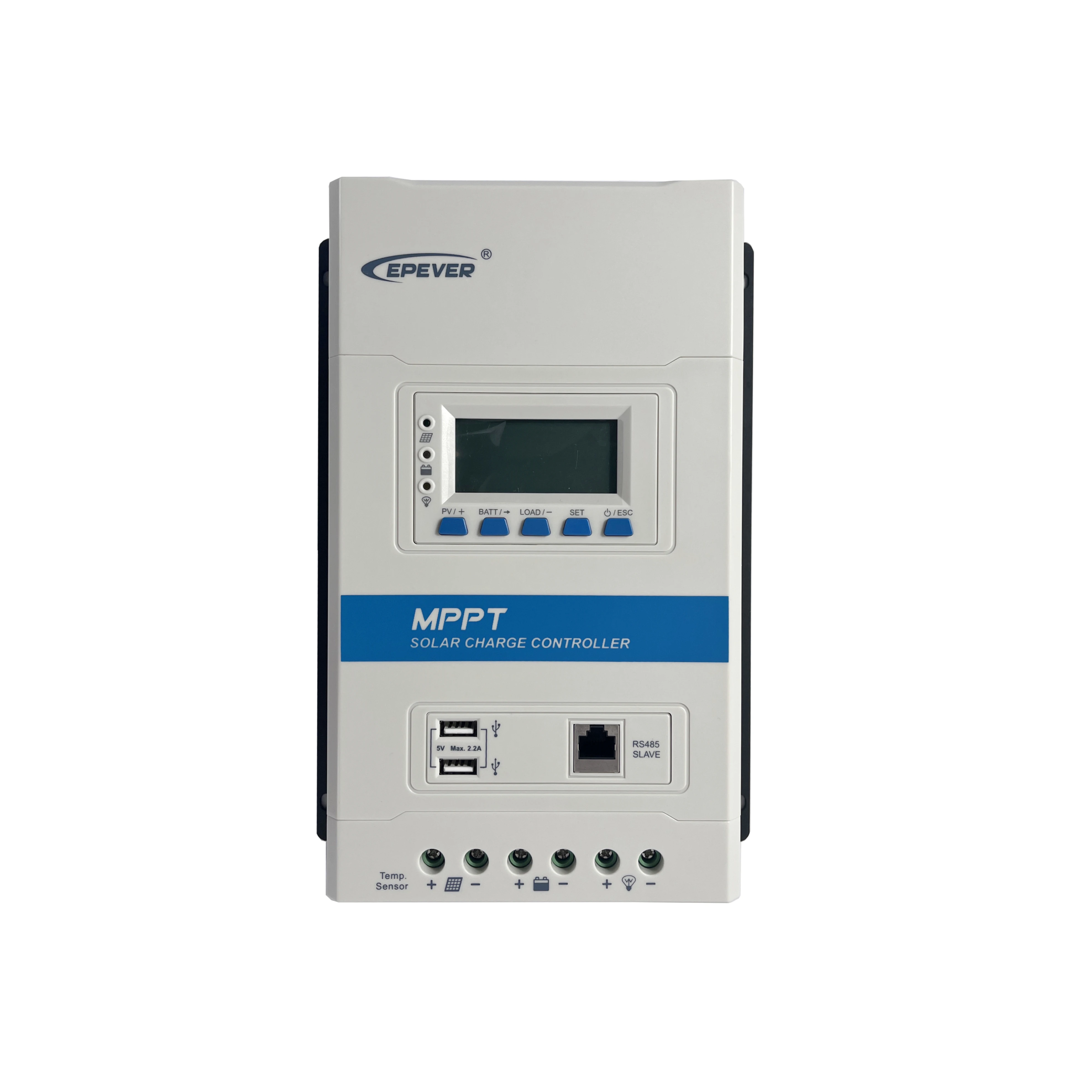 

EPEVER 10A MPPT Solar Charge Controller 12V24V With RS485 And Dual USB Interface MaxPV60V TRIRON1206N Solar Regulator