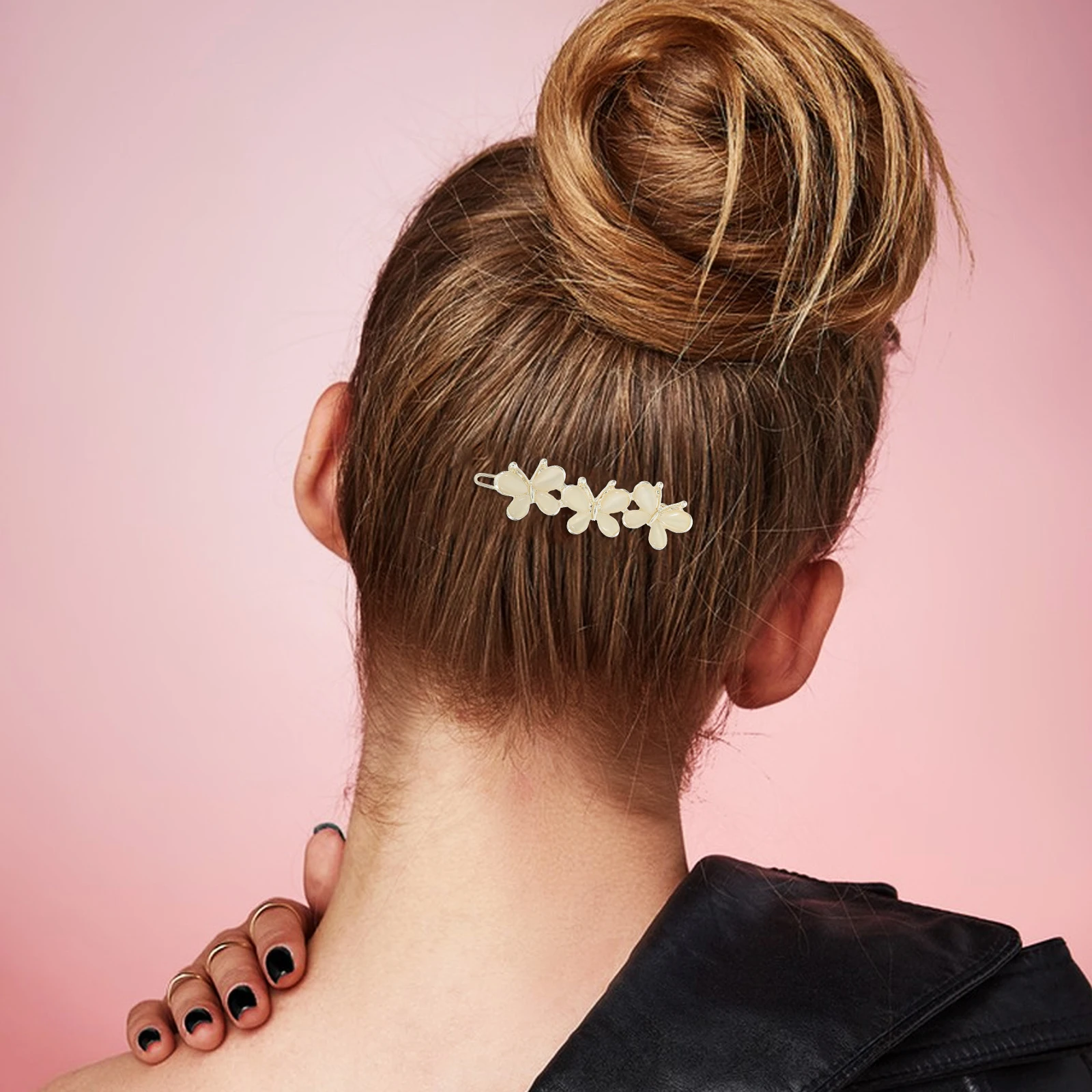 

2pcs Alloy Hairpins Durable Firm Accessories Hair Clips Accessories Hair Bang Clips All Match Comfortable