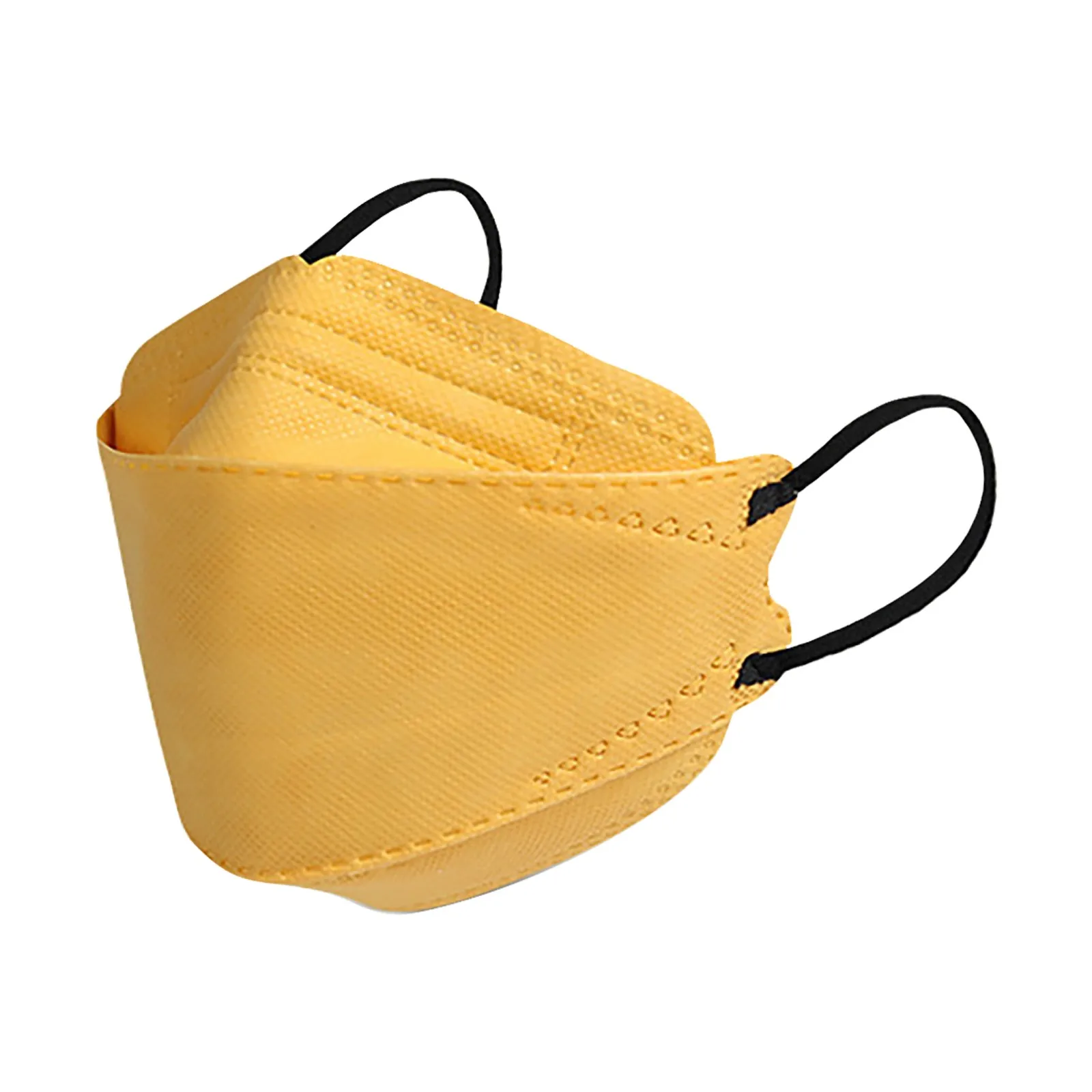 10 Buah Masker Anak-anak Masker Anak-anak Multiwarna Masker Debu Praktis dan Portabel Pelindung Tiga Dimensi Warna Solid