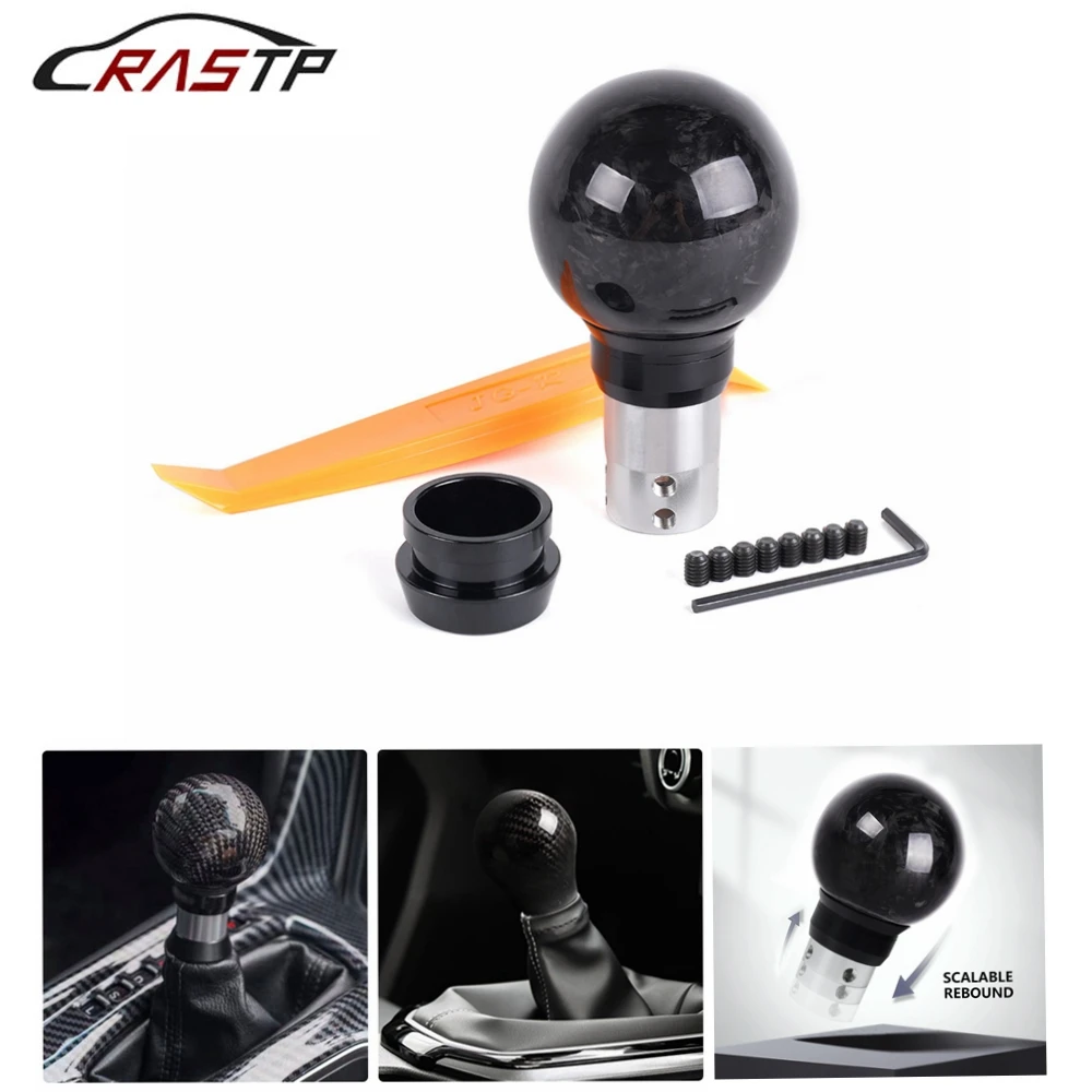 

RASTP-New Forge Automatic Gear Shift Knob Push Button Press Style for The Tenth Generation Civic Accord RS-SFN142