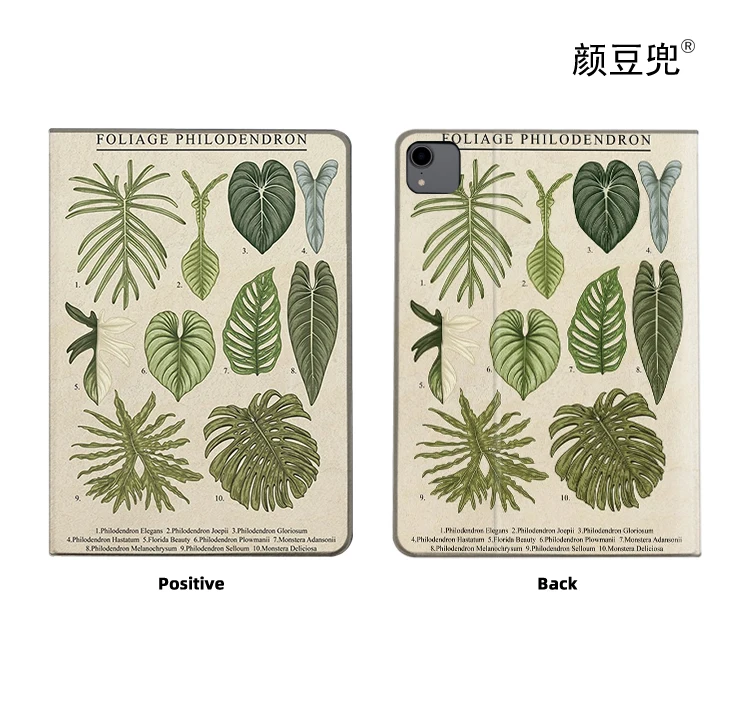 Capa Anime Monstera Delicios para Samsung Galaxy Tab, A7 Lite, 8.7, S9 FE Plus, Capa Tri-Fold, S6 Lite, S8, S9, 2021