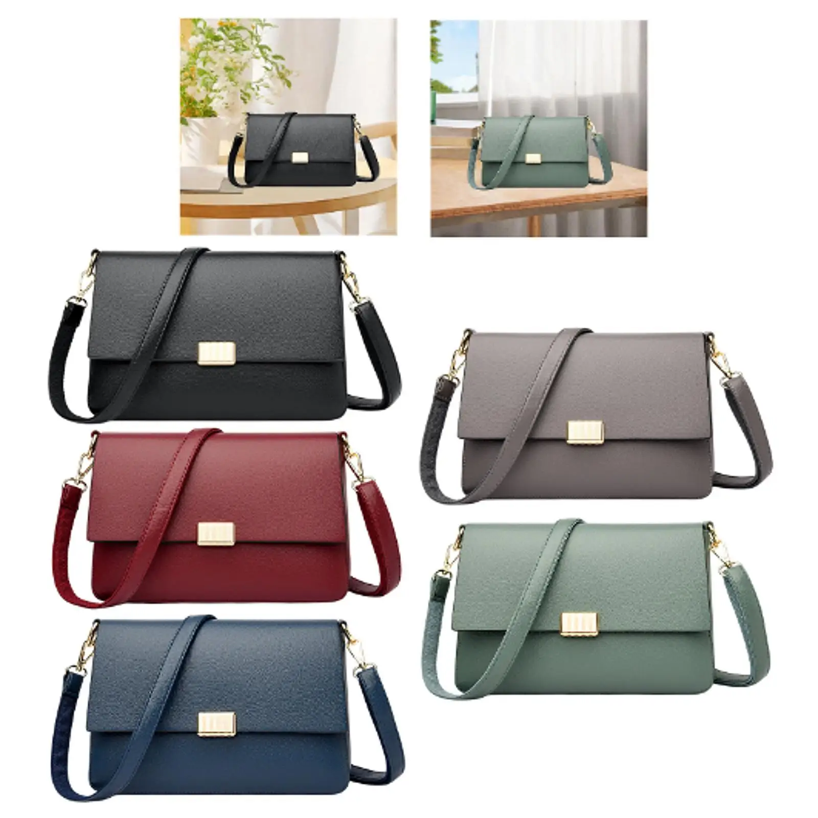 

Womens Shoulder Bag Fashion Satchel Casual Adjustable Strap Handbag Versatile