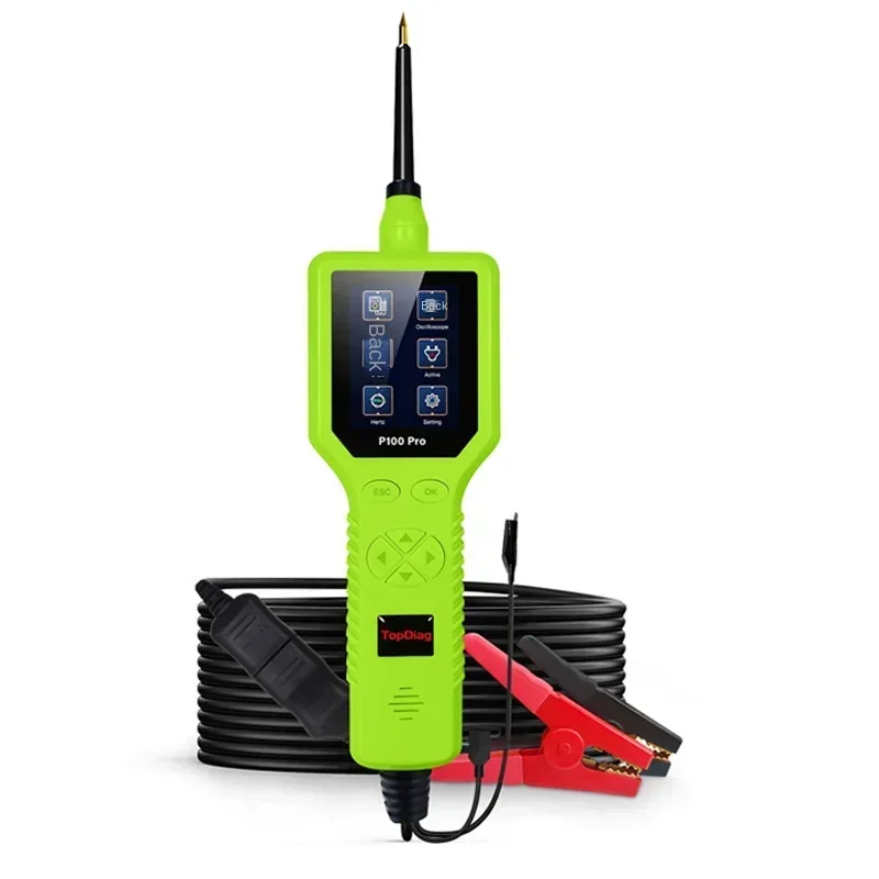 Power Probe JDiag P100 Pro Car Circuit Analyzer Automotive Electric System Tool Injector Tester For Truck Motorcycle Tester