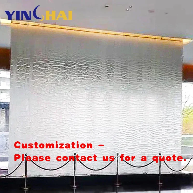 custom.Modern Stainless Steel Metal Mesh Curtain Wall with RGB LED Lighting Customizable Size & Color Shopping Malls &