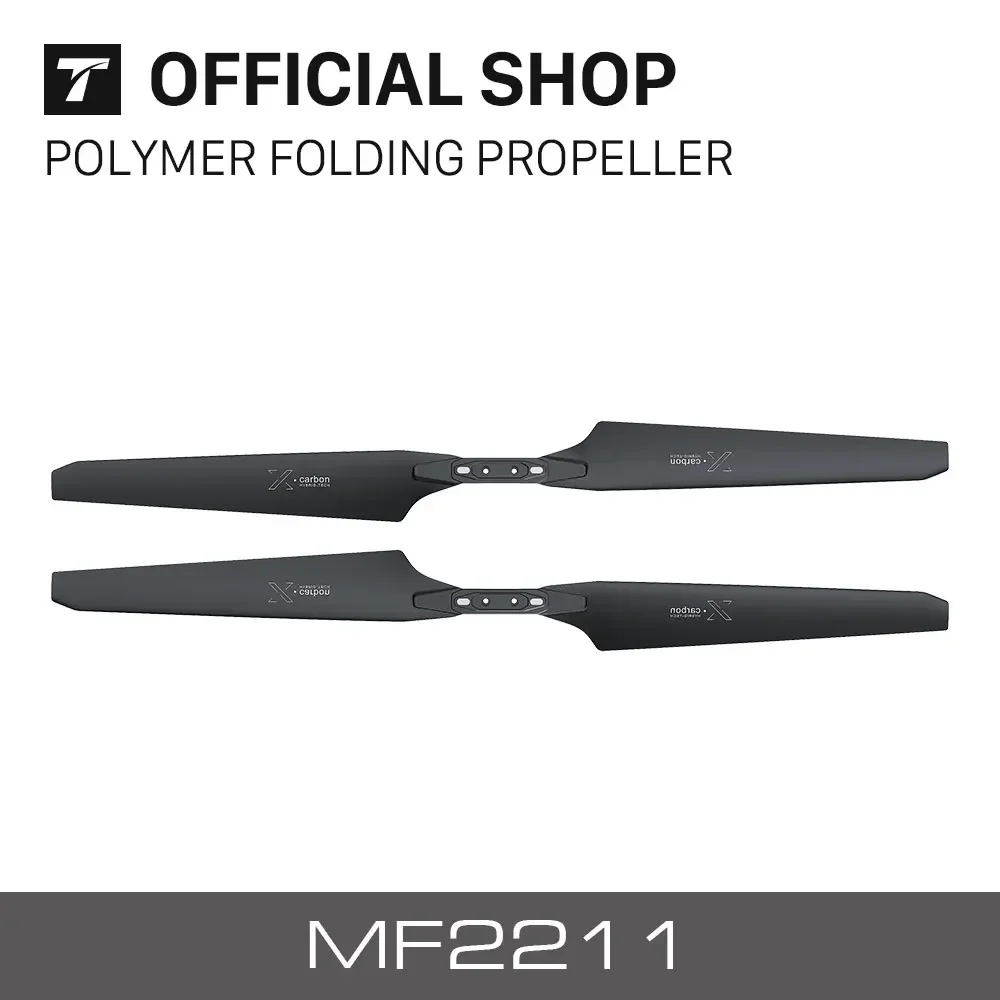 

T-MOTOR MF1604 MF1806 MF2009 MF2211 MF2412 MF214 MF2815 Polymer Folding propeller Carbon for rc multi-rotors VTOL Multicoptor