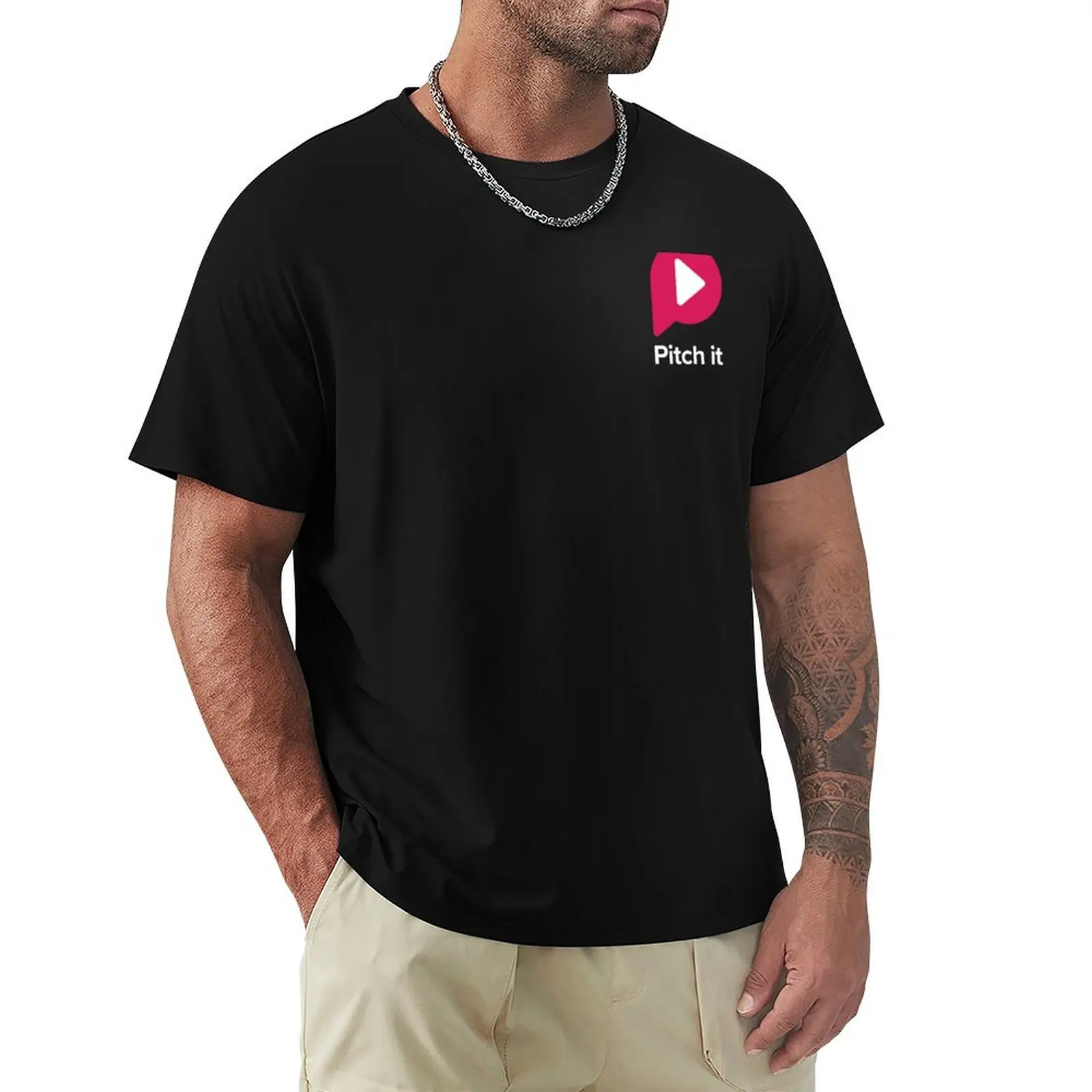 Pitch It T-Shirt Big and Tall Short Sleeve Tee