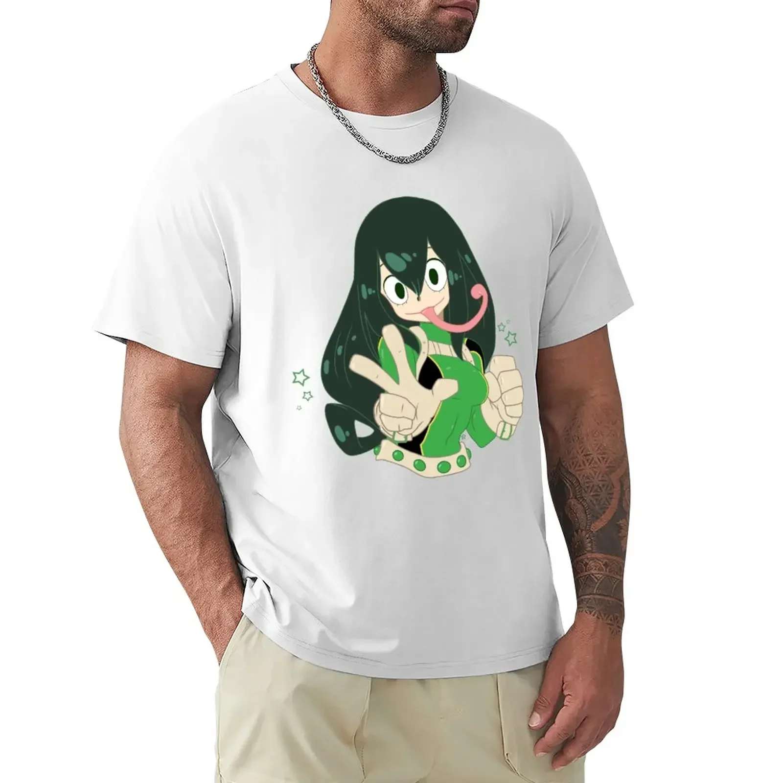 Froppy froppy froppy T-Shirt anime stuff anime figures men tshirt