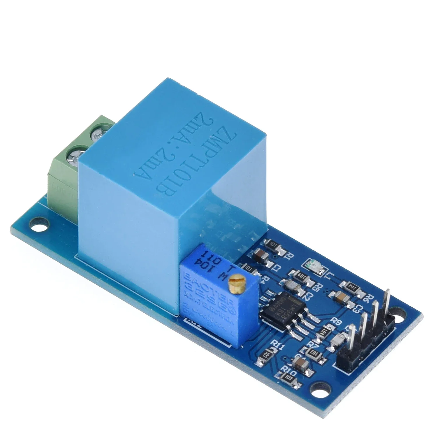 1/3PCS ZMPT101B 2mA active single-phase voltage transformer module AC output voltage sensor