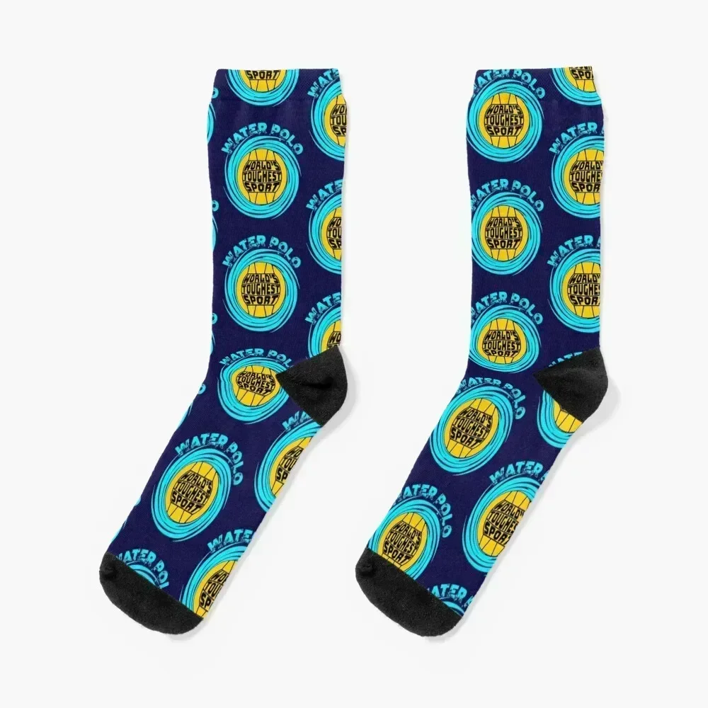 

Water Polo World's Toughest Sport Socks moving stockings new in's summer new year Man Socks Women's
