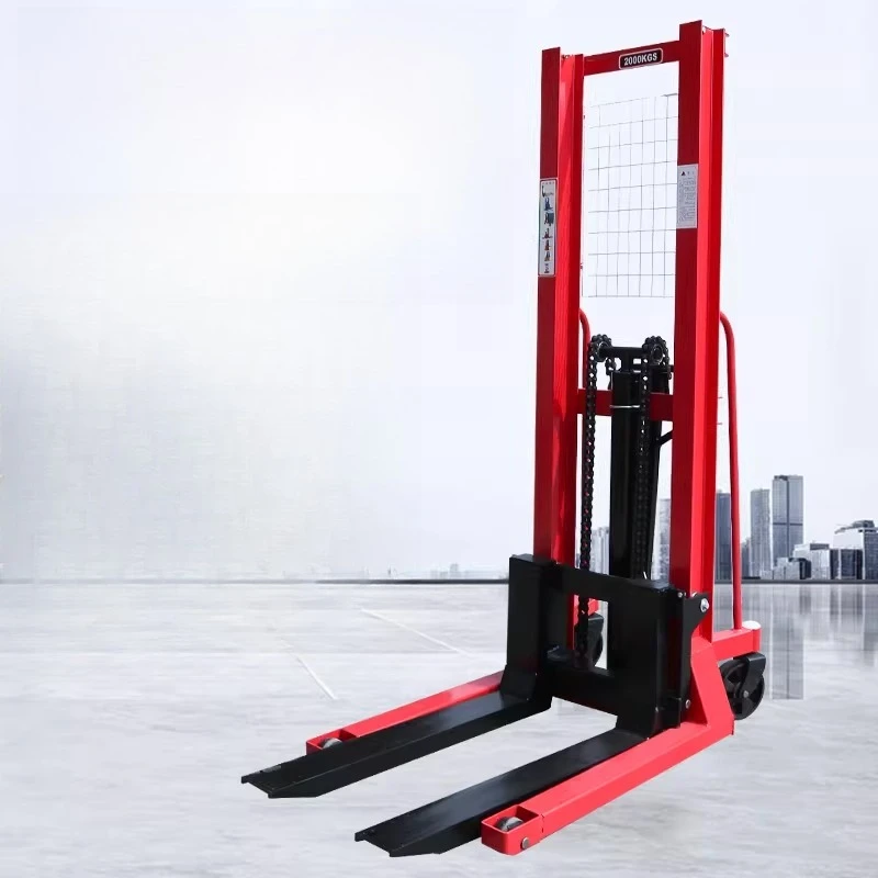 Manual Hydraulic Forklift Truck Anti-slip Pedal Silent Forklift Truck Motor Commercial Furniture Carrello Elevatore ZY60CC