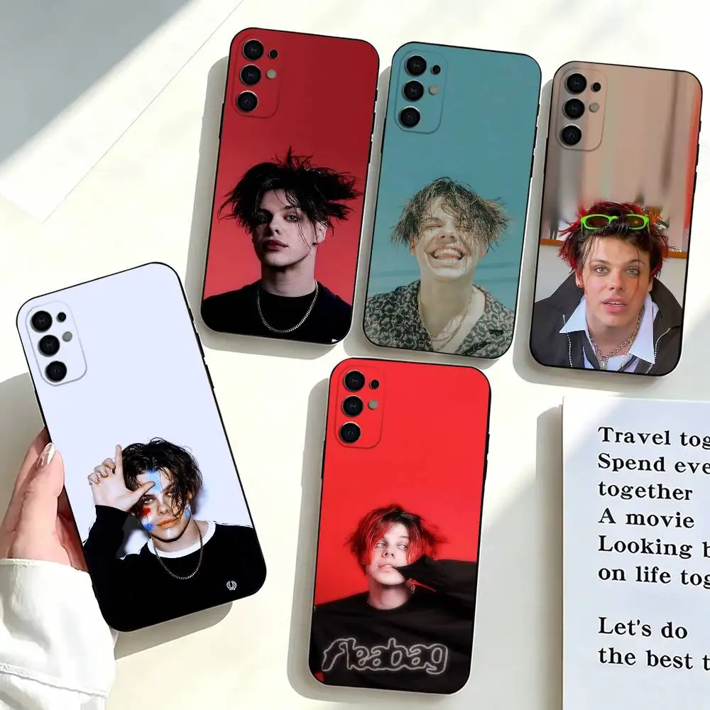 UK-k Singer Yungblud-d Phone Case Black Silicone Soft For Samsung S25,S24,S21,S22,S23,S30,Ultra,S20,Plus,Fe,Lite