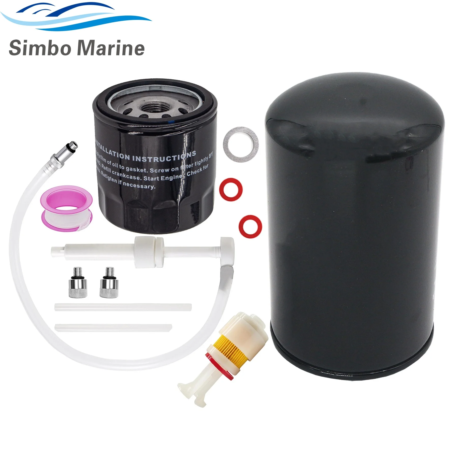 

Marine 100h Maintenance Kit 8M0222281 Fits for Yamaha 4-Stroke 150HP Outboard Engines Premium Quality 69J-13440-03 MAR-10MEL-00