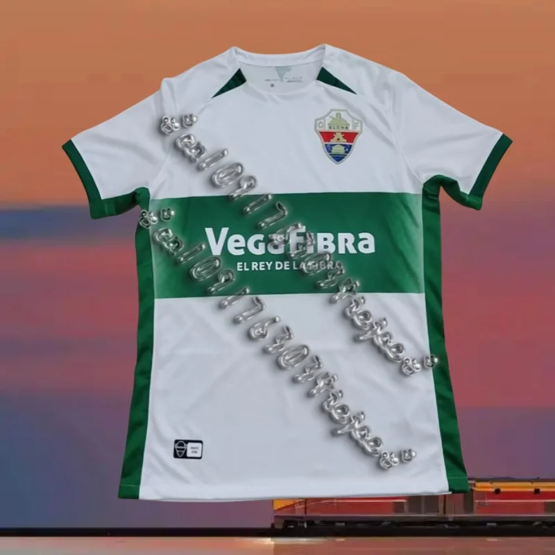 

Лидер продаж, летние футбольные короткие майки Elche Kit для взрослых и детей, дышащие, быстросохнущие