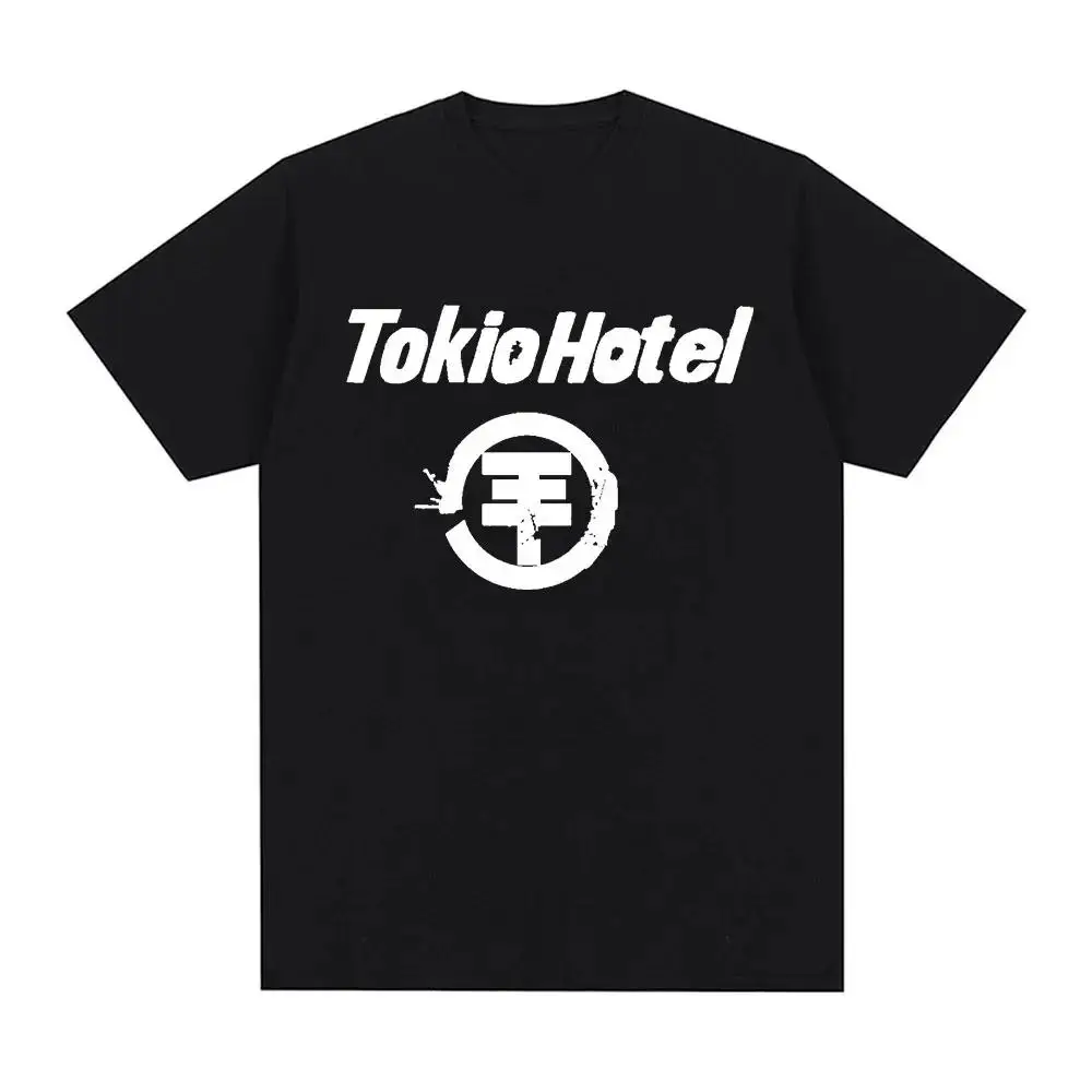 Rock Band Tokio Hotel Kaulitz Graphic Print T Shirt Fashion Punk Short Sleeve  Casual Hip op Streetwear Plus Size T Shirt Women