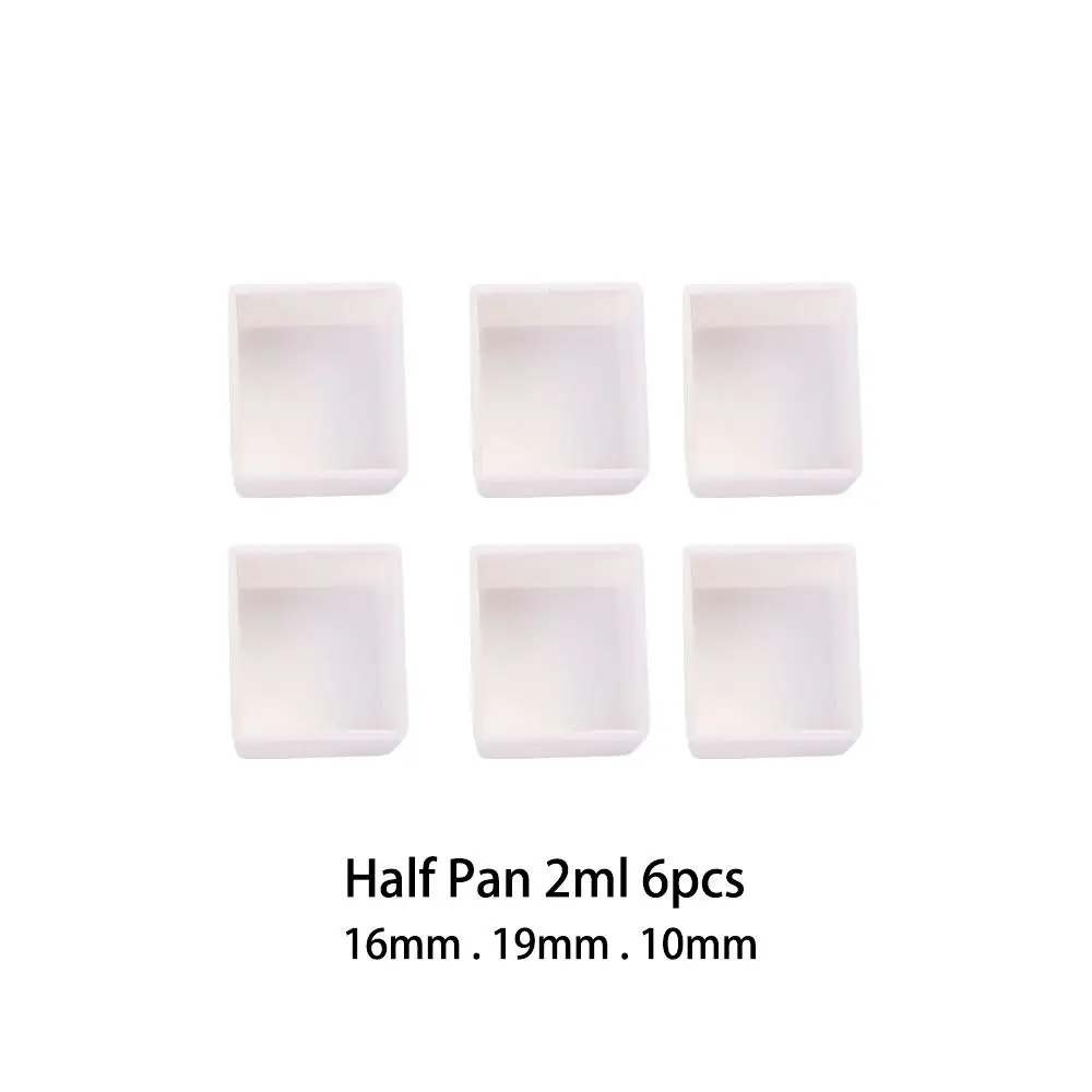 3.2ml 2ml Half Pans Artists Plastic Watercolor Paint Grid Art Supplies Paint Palette Painting Supplies