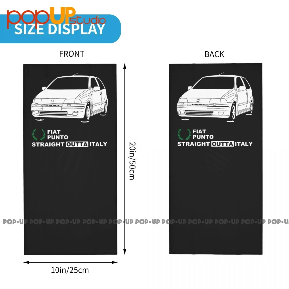 Fiat Punto I Gt Type 176 93 00 ocieplacz na szyję chustka maska na twarz