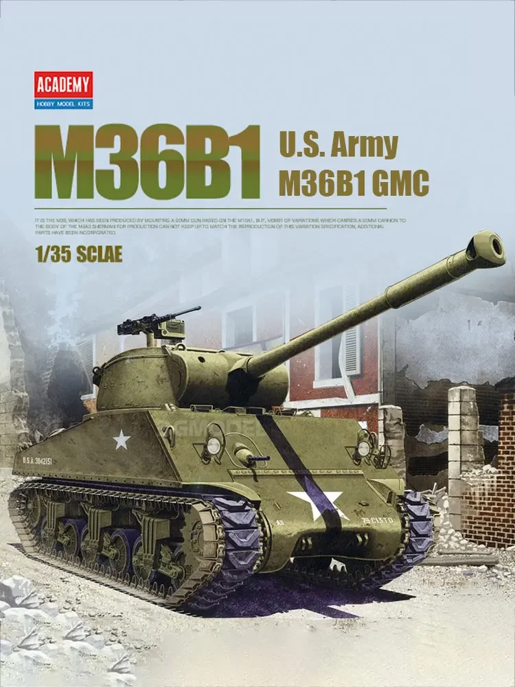 

Набор для сборки модели танка 13279 армии США M36B1 GMC 1/35