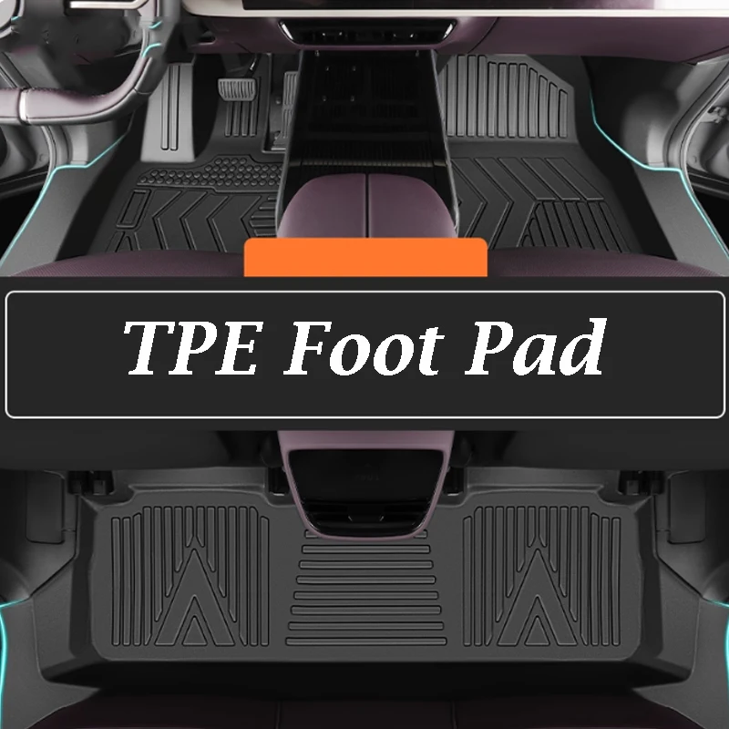 

For Mazda EZ-60 CX-6e 2025 Foot Mat Fully Enclosed TPE Special New Car Carpet Supplies Modification Accessories