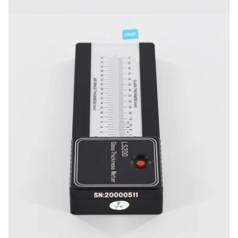 

2025 LS200 Scale Laser Glass Thickness Gauge Meter Measure Double Triple Glaze Insulated Glass Thickness Measurement Device