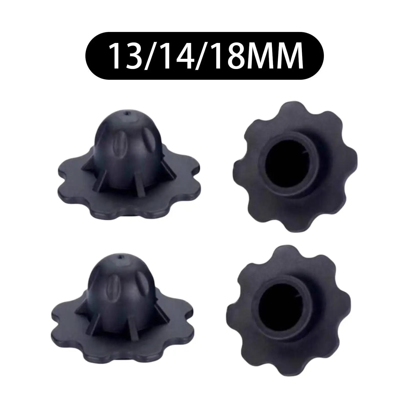 

4x Furniture Leg Feet Protection Covers Heavy Duty Table Leg Covers Chair Leg Caps for Office Hiking Picnics Indoor
