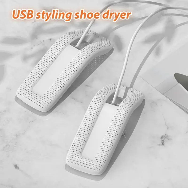 Shoe Dryer IP53 Waterproof Shoe Warmer Fast Drying Sneaker Dryer Footwear Drying Machine For Home Travel Helps Reduce Odor