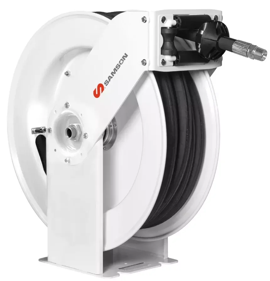 

Hot Selling Lightweight Automatic Retractable High-Pressure Water Portable Garden Mini Hose Reel Set